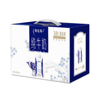 蒙牛  特仑苏纯牛奶全脂灭菌乳利乐梦幻盖250毫升x10瓶