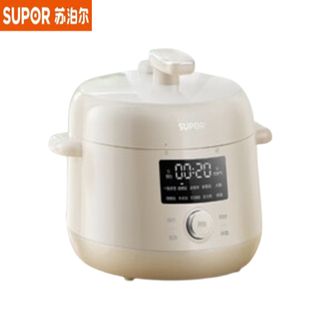 苏泊尔（SUPOR）  电压力锅SY-30YC3001 鸳鸯多功能0涂层钢胆2-4人家用 风冷降压电饭煲电炖锅高压锅3L