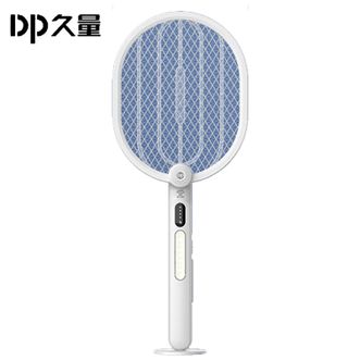久量/DP  电蚊拍紫光诱蚊可折叠灭蚊拍三层电网阻燃机身