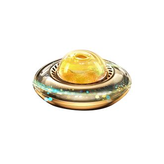 卡斐乐（Cafele）  车载香薰太阳能 星幻系列 金色