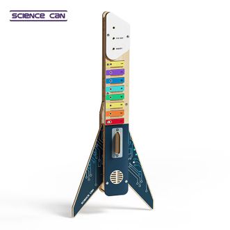 科学罐头/SCIENCE CAN  电吉他工坊儿童乐器益智3-8岁男女孩子玩具