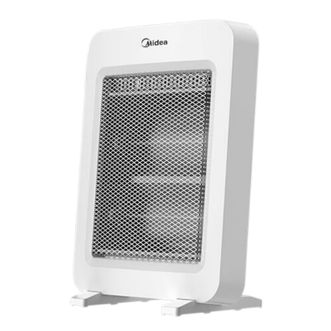 美的/Midea  轻暖随行家用取暖器/远红外/小太阳/取暖炉/迷你节能台式办公室烤火炉 NPS-MH
