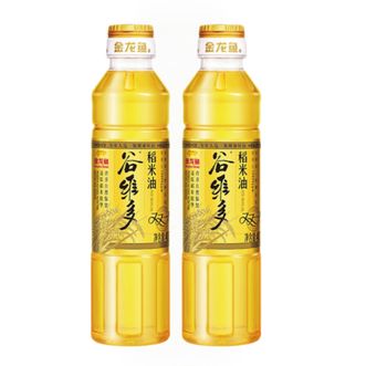 金龙鱼  食用油 谷维多双一万稻米油400mL*2瓶 谷维素10000PPM 香醇