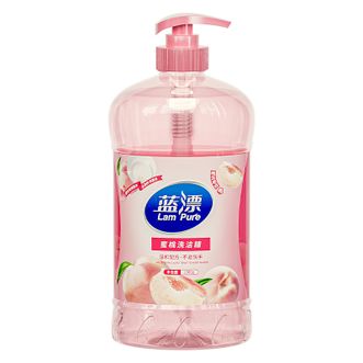 蓝漂  蜜桃洗洁精2瓶共4斤快速去油污洗碗果蔬清洗白桃香