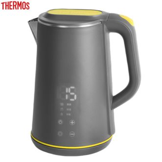 膳魔师（THERMOS）  1.6L触屏显温电水壶电热水壶烧水壶 双层防烫暖水壶家用电器电开水壶EHA-1326E-G灰色