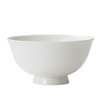 Homy  骨瓷餐具 白玉 4.5英寸高足碗 2件装  2024年  夏季  新款  骨瓷餐具  骨瓷饭碗