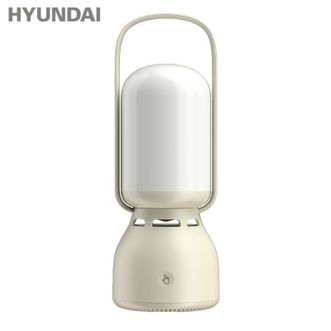 HYUNDAI  户外蓝牙音箱手提户外露营灯音箱蓝牙音箱氛围灯 YH-F018米色