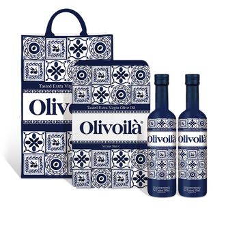 欧丽薇兰 地中海经典好礼 品鉴级特级初榨500mL*2礼盒 欧丽薇兰 地中海经典好礼 品鉴级特级初榨500mL*2礼盒