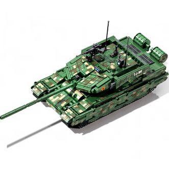 森宝积木儿童拼插积木玩具兼容乐高男孩节日礼物遥控99A主战坦克705989