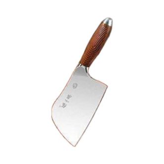 张小泉  大师印·松涧砍骨刀厨房不锈钢切肉刀剁骨刀  D100031