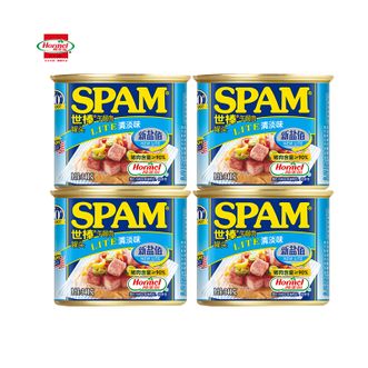 世棒（SPAM）  午餐肉火腿罐头340g*4罐