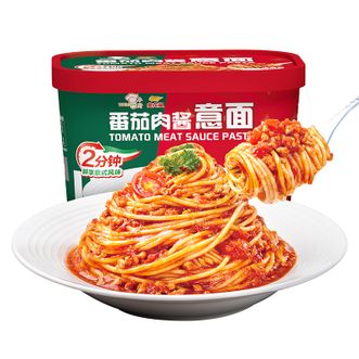 金龙鱼  番茄肉酱鲜意面 方便速食 免蒸煮 2分钟即食 意大利面280g 番茄肉酱鲜意面/280g*3盒