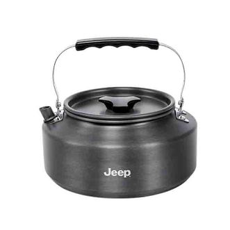 Jeep  露营户外野炊烧水壶 1.6L（黑色手柄）JP640798
