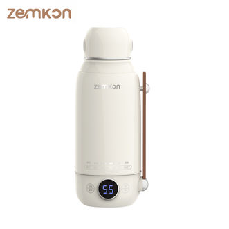 zemkon  电水壶800ml便携户外旅行电热水杯烧水壶316不锈钢内胆MYL-388
