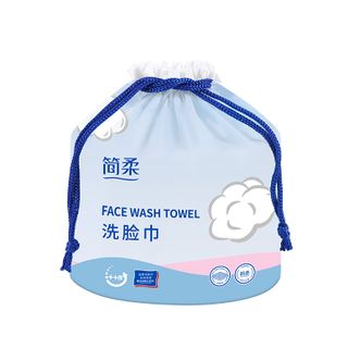 简柔/JianRou  卷装纯棉珍珠纹洗脸巾（70段/卷）1卷装 HM-022