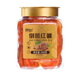 鲜记/xianjee  倒蒸红薯348g罐装办公室休闲小零食