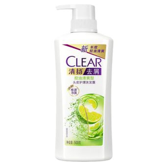 清扬  控油去屑止痒洗发水生姜女士控油平衡型500g