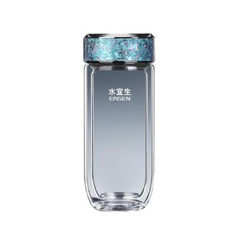 水宜生  纯钛玻璃杯 300ml 鹅蛋杯