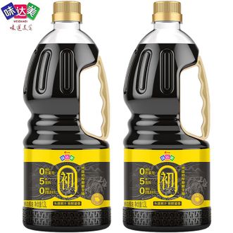 味达美  初榨原酿生抽酱油×2瓶