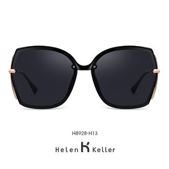 海伦凯勒（Helen Keller）  偏光太阳镜 T型金属碟扣镜腿 大框显瘦眼镜 H8928H13