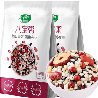 十月稻田  八宝粥 750g*2袋