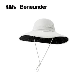 蕉下/BENEUNDER  遮阳帽子 氢银壳黑胶防晒帽 登山帽 防紫外线 (MP724)