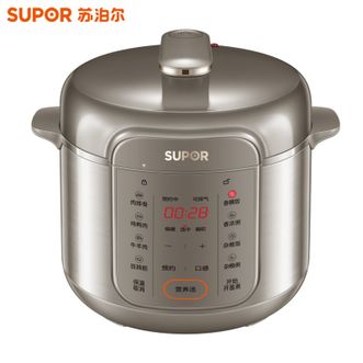 苏泊尔（SUPOR）  电压力锅双内胆电高压锅6L大容量电压力煲家用电饭煲饭锅多功能一体煲汤煮粥智能预约开盖一键排压一键收汁