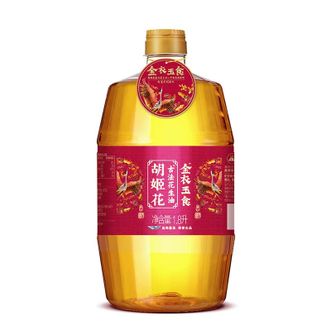 胡姬花  金衣玉食古法花生油1.8L 食用油浓香型花生油（京东发货）