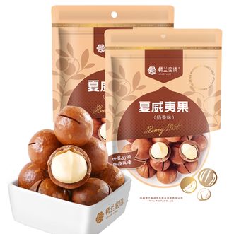 楼兰蜜语  夏威夷果 106gx2袋 坚果零食