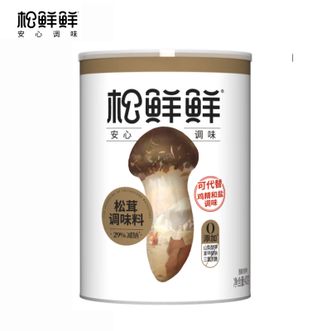 松鲜鲜  松茸调味料400g*1瓶 可代替盐鸡精味精调味炒菜煲汤提鲜 调料调味品
