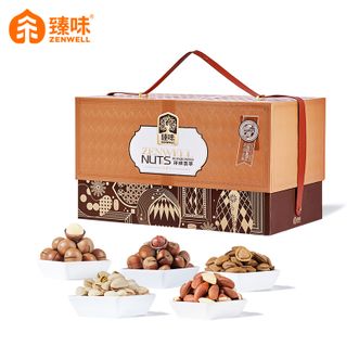 臻味  坚果干果休闲零食高端礼盒 环球荟萃2300g*1盒