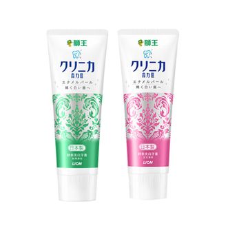狮王（Lion）  齿力佳酵素美白牙膏130g2支装百花薄荷+鲜果薄荷酵素溶质美白清新