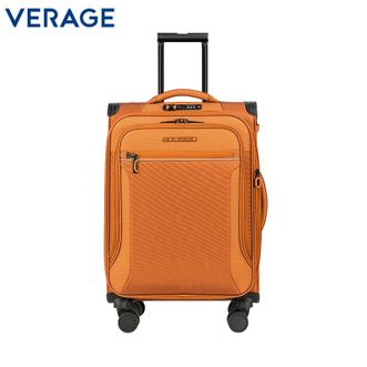 VERAGE  行李箱男牛津帆布拉杆箱子轻便旅行登机箱商务密码箱大容量万向轮 GM21002W/24英寸橘色