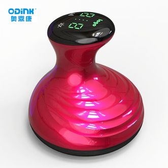 奥鼎康/ODINK  刮痧仪拔罐器热敷按摩仪 经络刷吸痧仪走罐磁疗艾灸健康理疗仪按摩器A-KG101至尊红