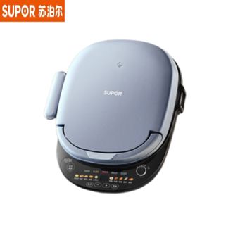 苏泊尔（SUPOR）  电饼铛 JD30RQ807 上下盘可拆洗 家用智能电饼档双面加热 三明治早餐机煎烤机 36mm加深抗菌烤盘