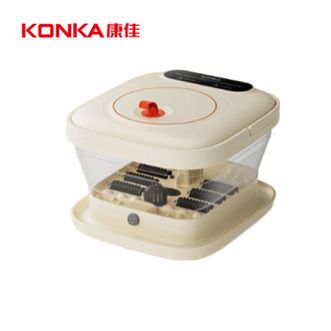 康佳/Konka  折叠足浴盆KZYP-1706-T 米白色 米白色大功率智能恒温