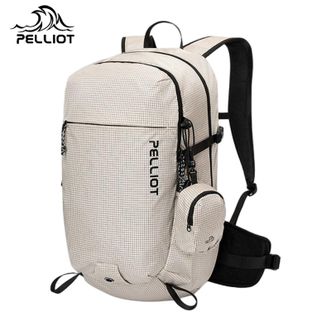 伯希和  逐光户外登山包徒步专业背包双肩包166025080 米白色24L