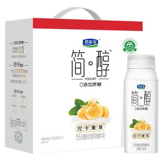 君乐宝（JUNLEBAO）  简醇0添加蔗糖酸奶白芸豆趣食爆珠燕麦酸牛奶