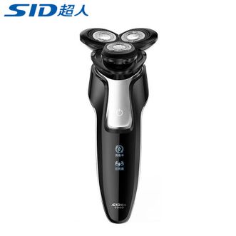 超人/SID  剃须刀4D浮动刀头刮胡刀持久续航干湿两用双环刀网RS7360