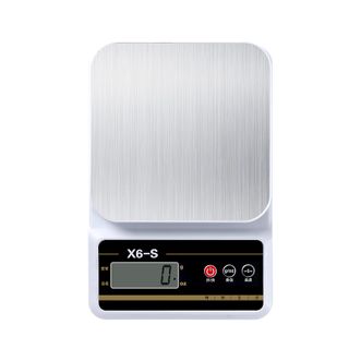 拜杰厨房电子秤5kg/1gX6-S家用小型烘焙高精度称