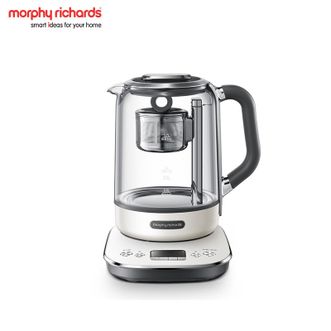 摩飞 /Morphy Richards  养生壶 MR6088-白色 煮茶器煮茶壶智能升降电水壶烧水壶电热水壶迷你玻璃花茶壶黑茶