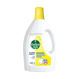 滴露/Dettol  衣物除菌液 柠檬1.5L 高效杀菌内衣除螨配合洗衣液消毒液使用