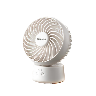 小熊/Bear  电风扇桌面风扇立式台式家用智能宿舍卧室轻音手持便携大风力充电无线落地扇DFS-C09C5