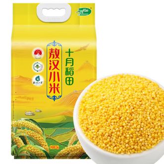 十月稻田  敖汉小米2.5kg 内蒙古赤峰黄小米 小米粥粥料 五谷杂粮