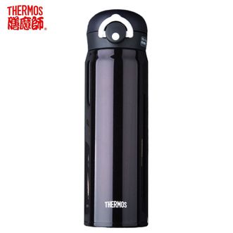 膳魔师（THERMOS）  保温杯 500ml大容量男女水杯不锈钢杯子便携简约商务水杯保温保冷 紫黑色