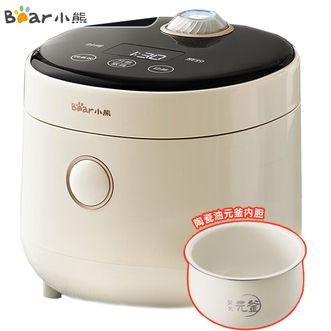 小熊/Bear  电饭煲  1.6L家用一键快煮饭多功能预约定时电饭煲 配蒸笼蒸饭器  陶瓷油内胆 DFB-C16K1