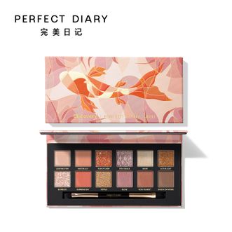 完美日记/PERFECT DIARY  探险家12色眼影盘 锦鲤14g