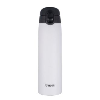 虎牌/Tiger  不锈钢保温杯真空保温保冷 上盖可拆卸 MCT-K050-VT雪花白 500ml