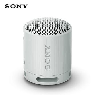 索尼/Sony  蓝牙音箱 SRS-XB100 灰色 无线户外音响 迷你便携 重低音炮 约16小时续航 IP67防水防尘