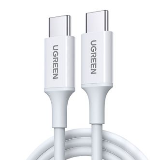 绿联（UGREEN）  双头Type-C数据线  2米  PD60W快充 车载充电线 60520